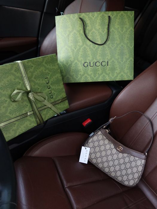 Сумка Gucci багет, сумка гучі