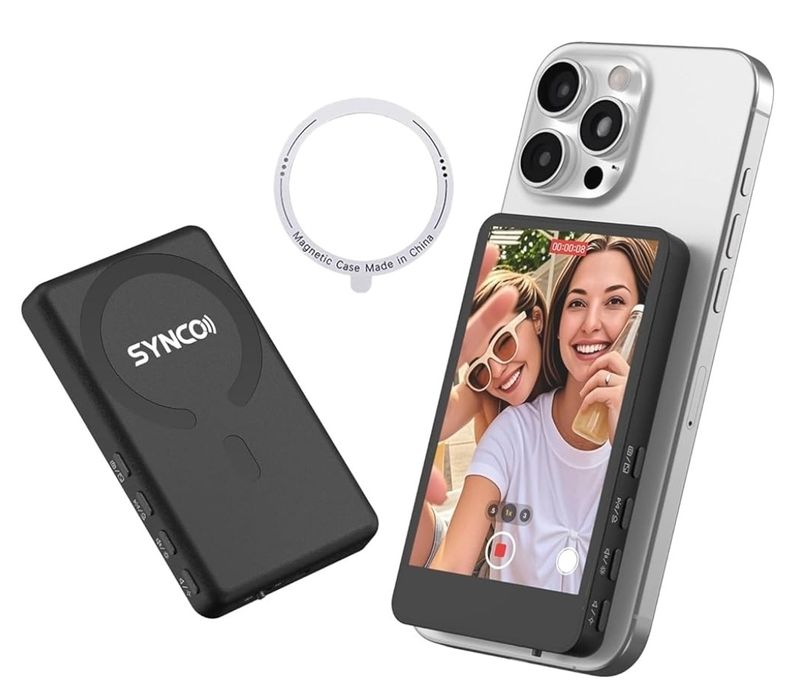 Селфі екран монітор магнітний для смартфону