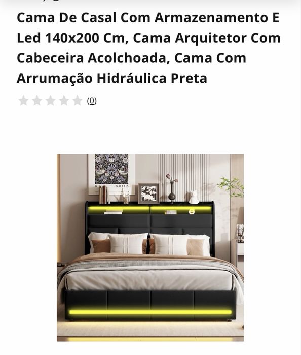 Cama + colchao casal