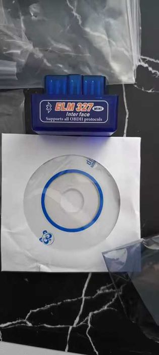 Interfejs diagnostyczny OBD2 ELM327 Bluetooth, nowy