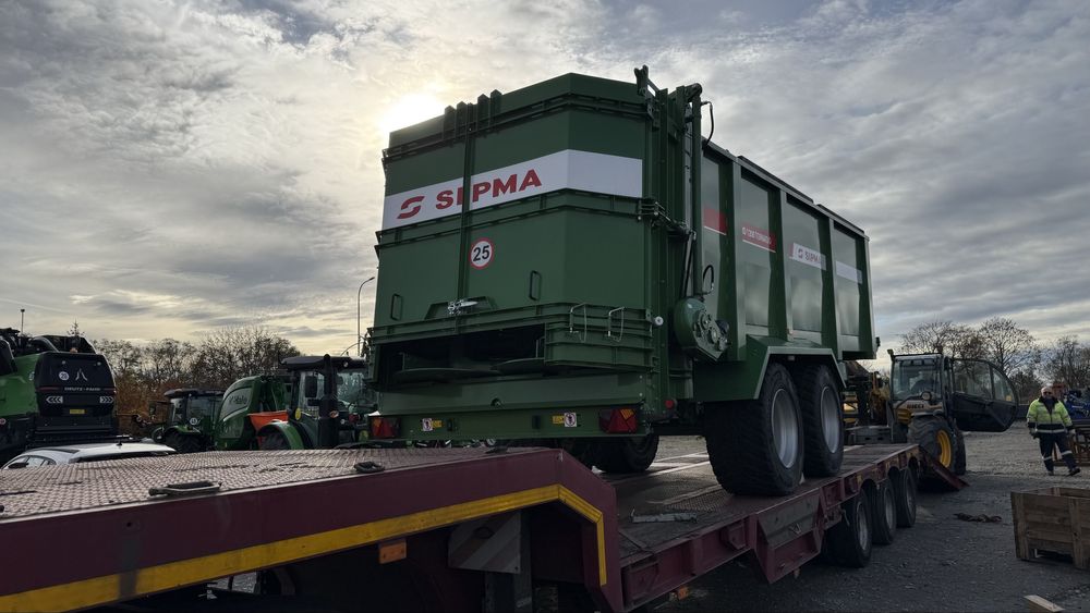 Rozrzutnik obornika SIPMA TORNADO 12 ton Tajfun - PROMOCJA CENOWA