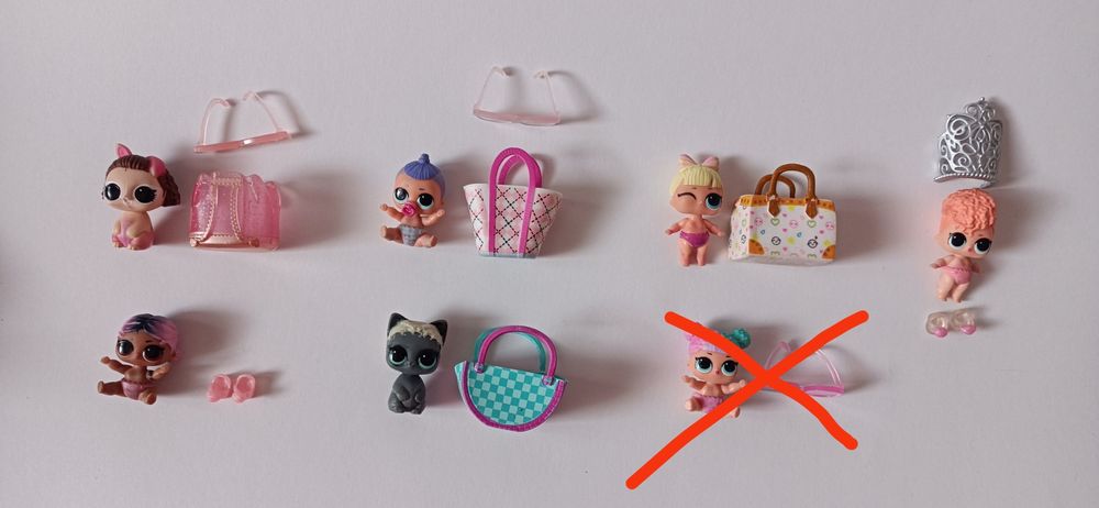 Ляльки ЛОЛ серії LOL lils, pets, lil sisters, lils series 5. Оригінал