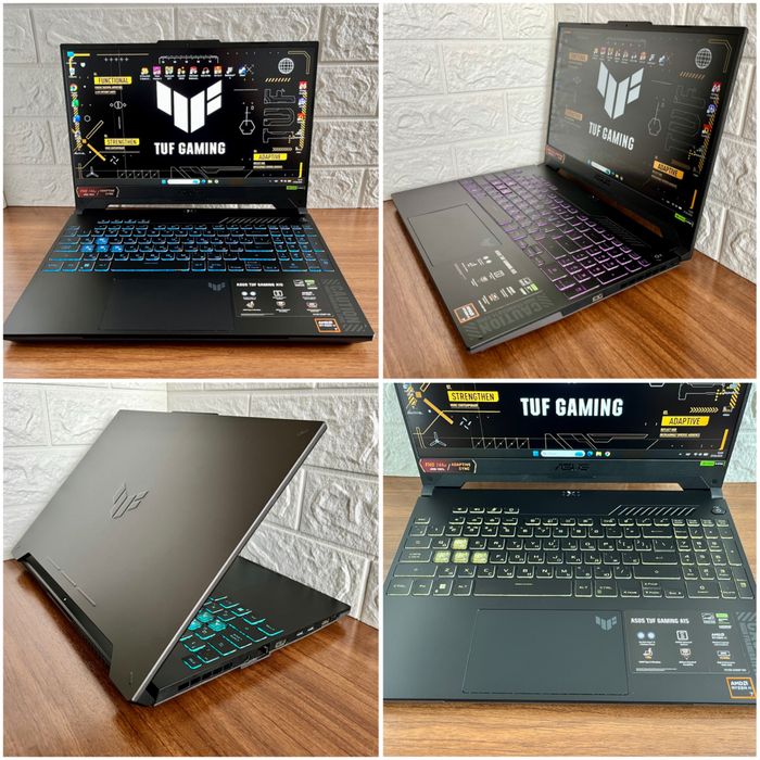 Asus TUF Gaming RGB / Ryzen 7 8845HS + RTX 4070 + 32Gb + коробка