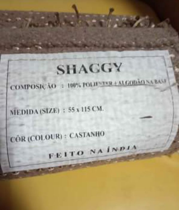 Conjunto de 3 tapetes de interior