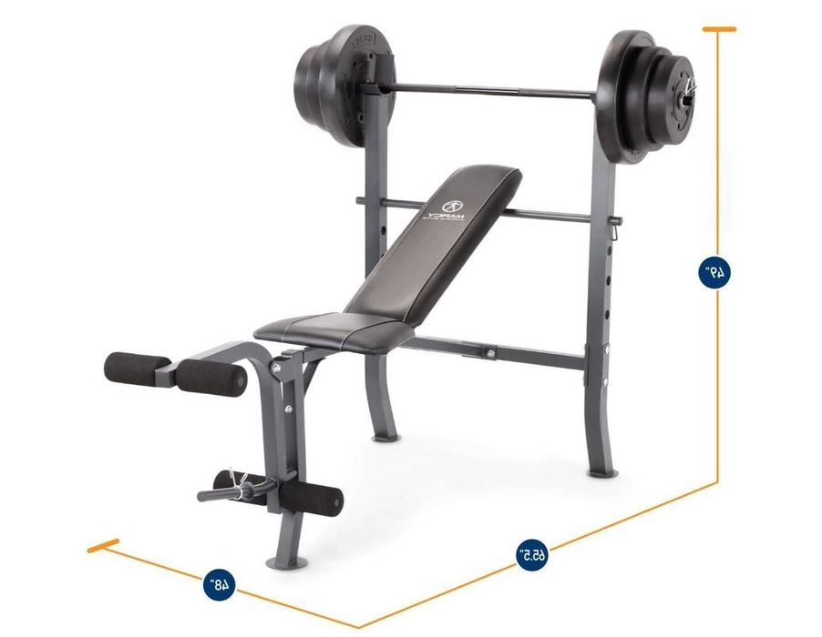 Banco Multifuncional de Musculação / Dumbbells + Pesos– Treine em Casa