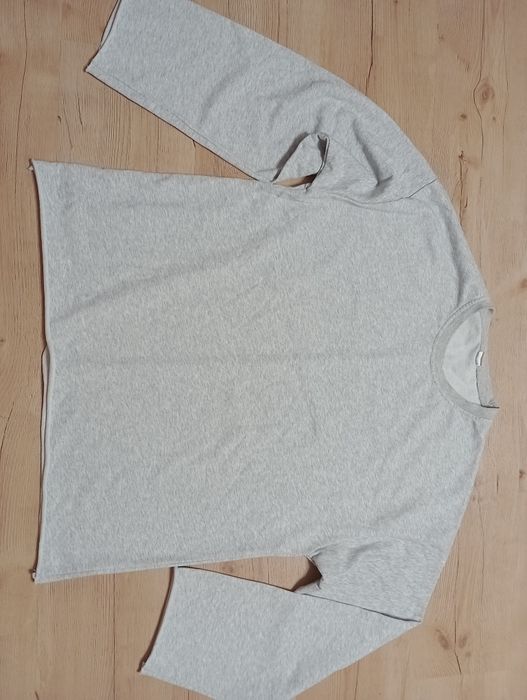 Bluza dresowa duża XXL szara damska