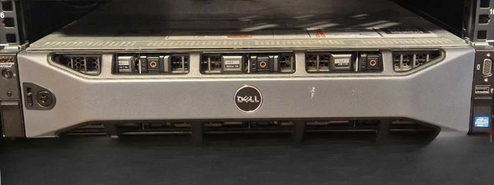 Serwer DELL R720XD 2xE5-2680v2/256GB RAM/3x3TB SAS/X520 Dual SFP