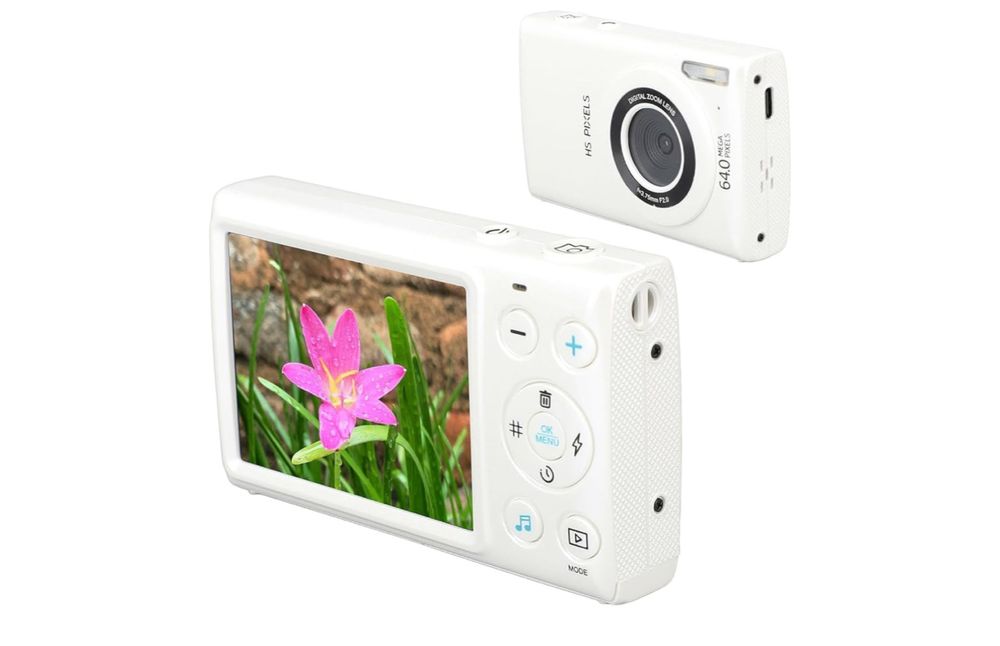 Aparat Cyfrowy 64MP 4K automatyczna ostrość 18x zoom odtwarzacz mp3