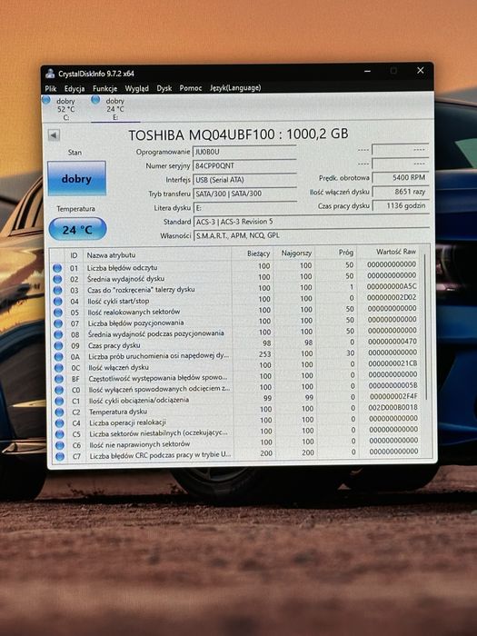 Dysk zewnętrzny 1TB Toshiba Canvio Basics