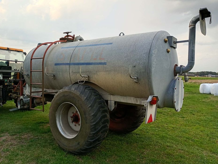Beczkowóz Wóz asenizacyjny Stapel 7000l  Pompa Vogelsang r116 240s