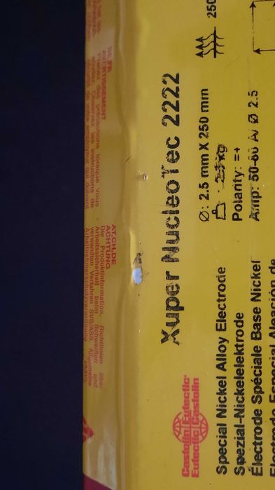 Elektroda spawalnicza Castolin Xuper Nucleo Tec 2222 fi 2,5 op. 2,5 kg