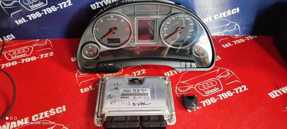 Zestaw Startowy Audi A4 B6 1.9 AFB 101 KM Manual 01 Blask Gołdap