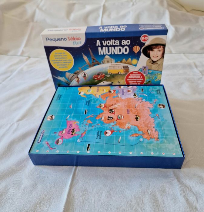 Clementoni Pequeno Sábio Plus A Volta ao Mundo