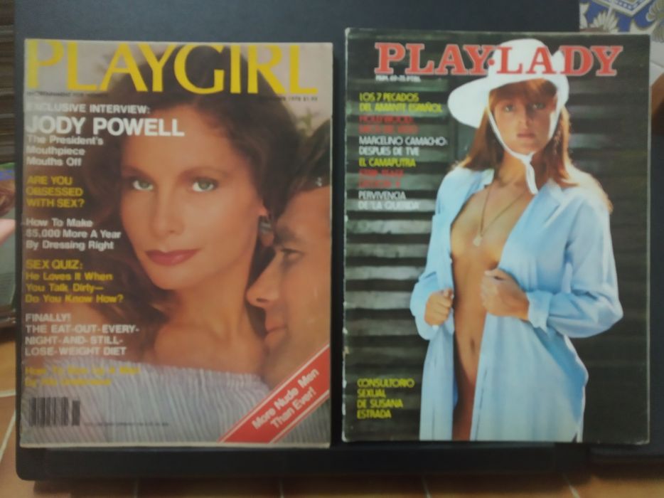 Lote de revistas: Cinema X, Trio sex, Swank, Cover, Men, Playgirl