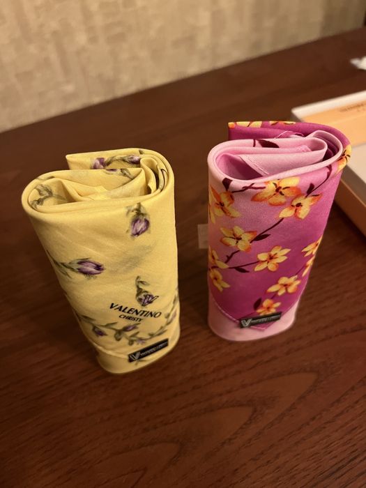 Винтажный платок Valentino Christy Paris пара