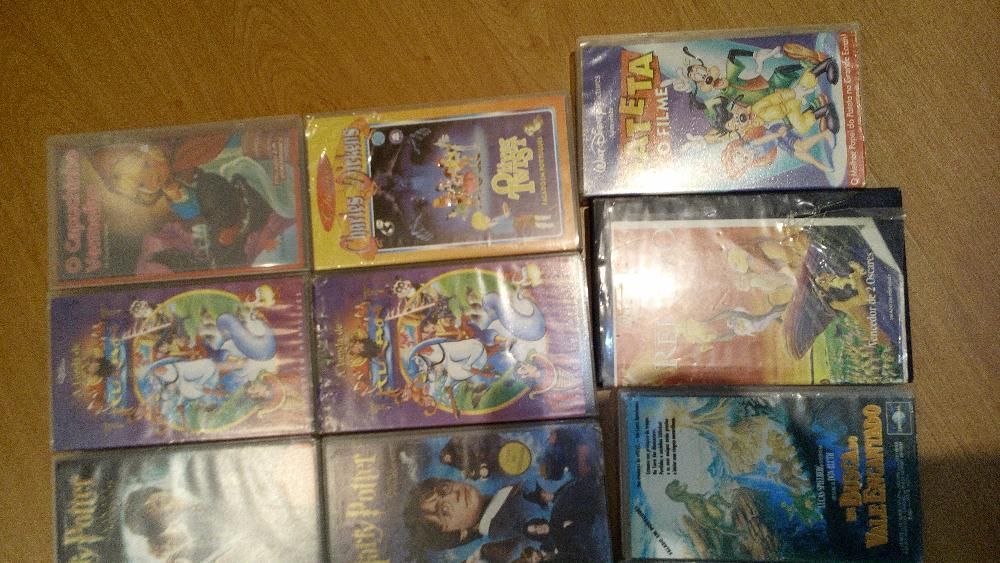cassetes video VHS desenhos animados - vários