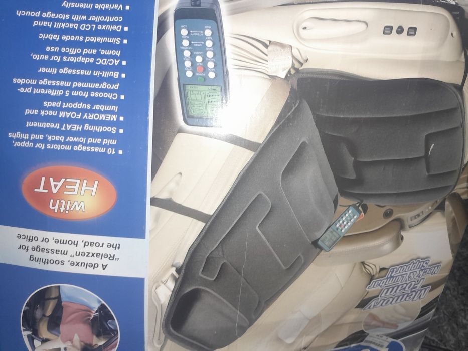 Esteira auto massajadora c/ comando 10€