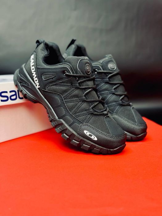 Salomon waterproof/ мужские кросовки на весну саломон/соломон кожаные
