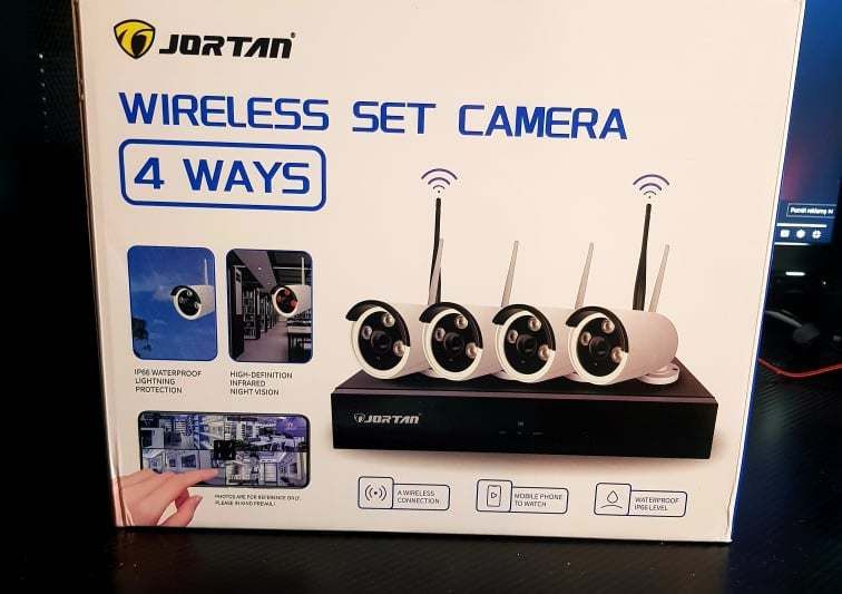 Zestaw monitoring 4 kamery