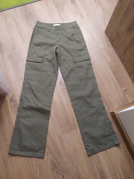 Spodnie bojówki damskie rozmiar 32 czyli XXS Primark