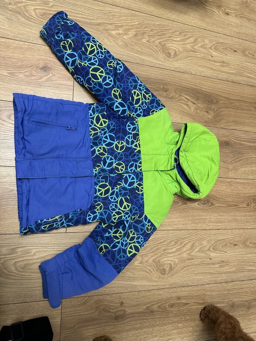 Роздільний комбінезон зимовий для хлопчика куртка штани 6-7 років