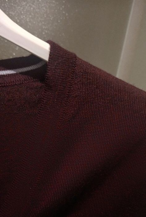 Marks & Spencer  Rozpinany męski sweter z wełny, 50% Merino, Roz. S/M