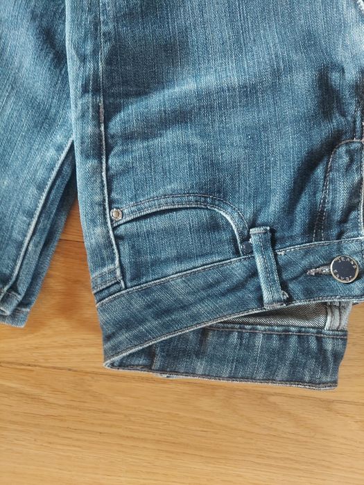 Zgrabne, wygodne spodnie denim komfort r S