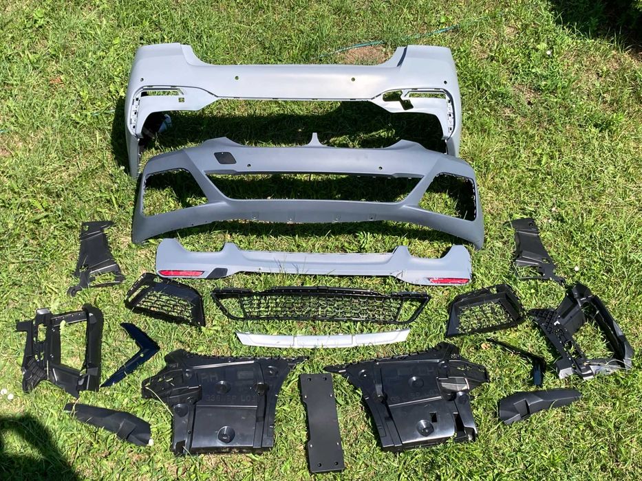 Комплект рест.M-Paket LCI BMW G30 17-20год. под до-рест фары и ноздри.