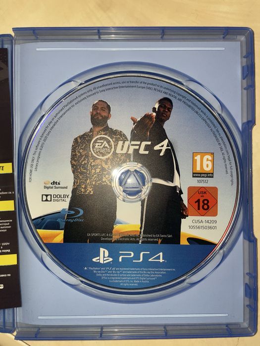 Ufc 4 для Play Station 4