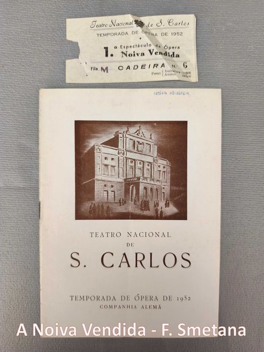 A NOIVA VENDIDA - F. Smetana 
Programa Ópera S. Carlos+ BILHETE