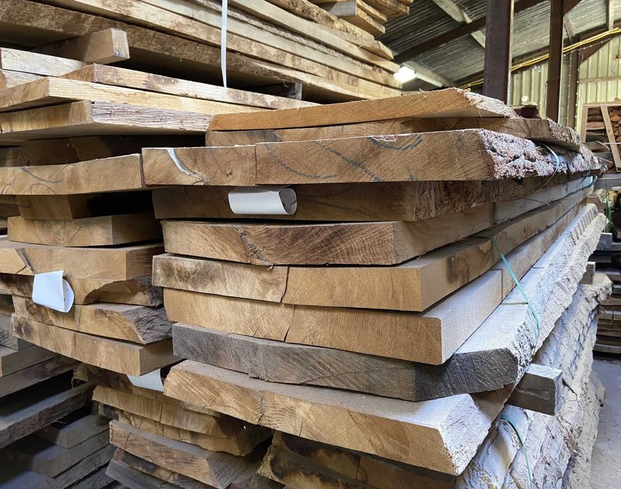 Дубова дошка камерна сушка не обрізна 8-10% у наявності 15м3 ТЕРМІНОВО ...