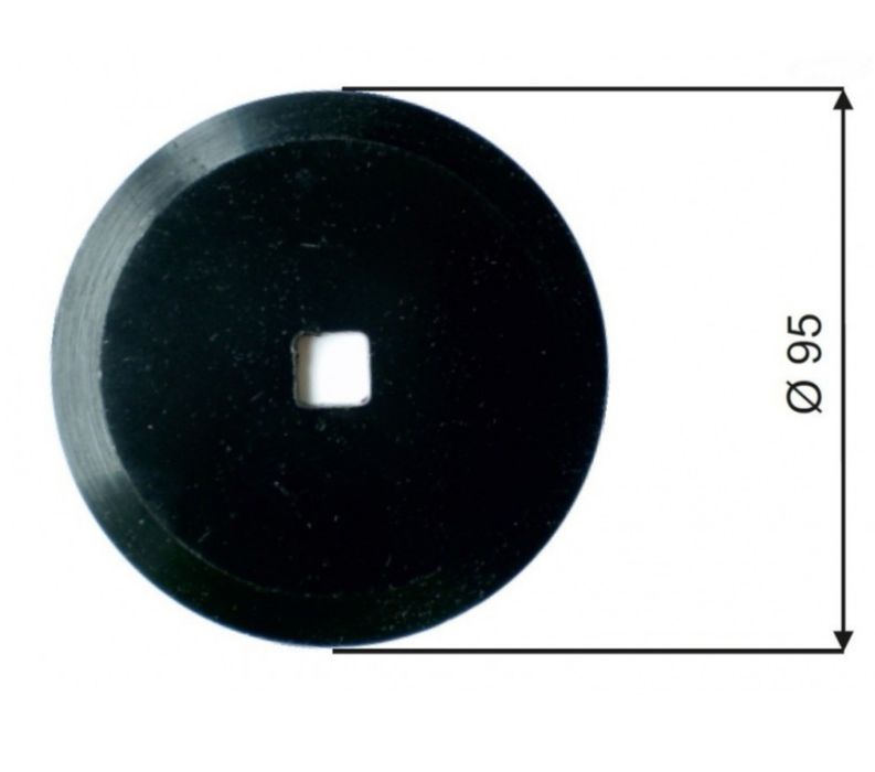 Nóż do paszowozu 95x10,5x5, okrągły śr. otworu 10,5mm 65598, 67598