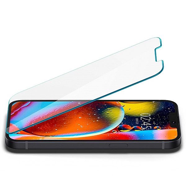 2x Szkło Hartowane Spigen Glas.tr ”EZ Fit” do iPhone 13 / 13 Pro