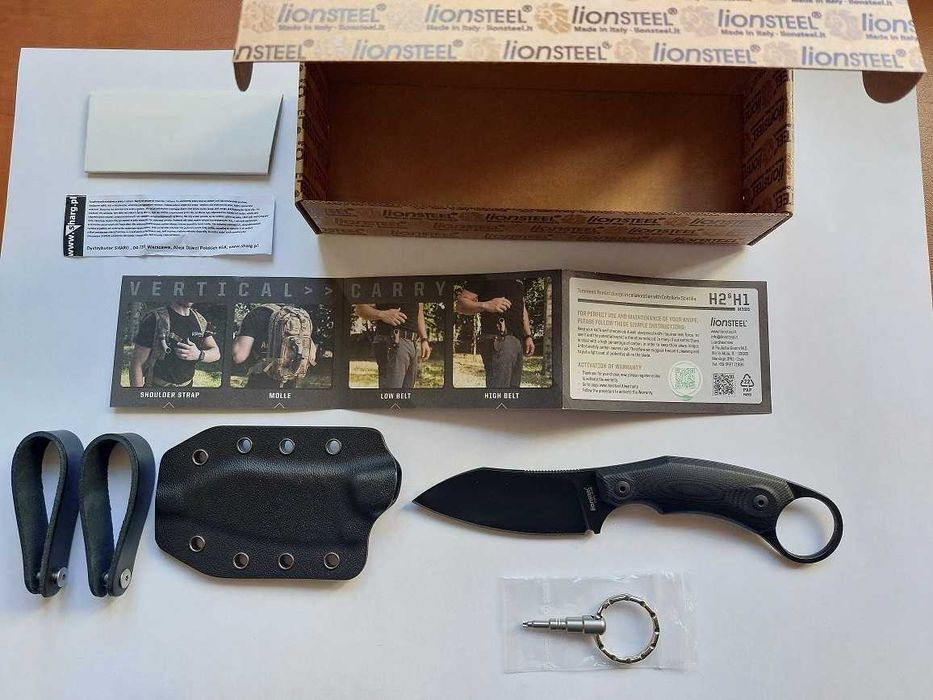 Nóż LionSteel H1B by Tommaso Rumici