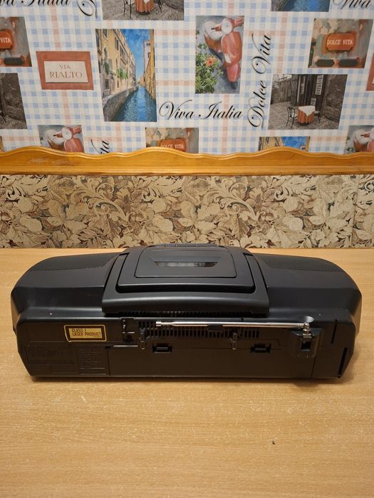 Стереомагнитола Panasonic RX-DS16,тюнер FM,кассета,рабочее состояние.