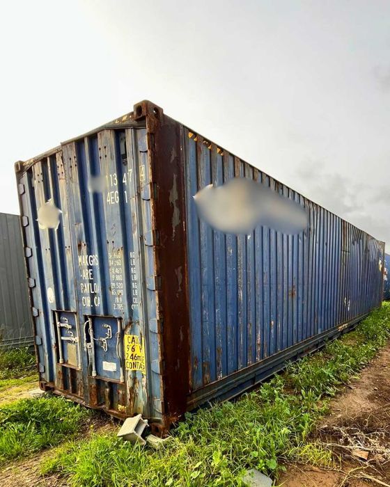 Contentor Marítimo 12 Metros Altura Extra (40 pés HC