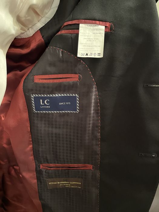 Garnitur ślubny 100% wełna Lavard + dodatki