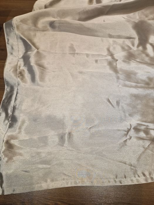 Gray Satin Wave Curtain64752109032963121