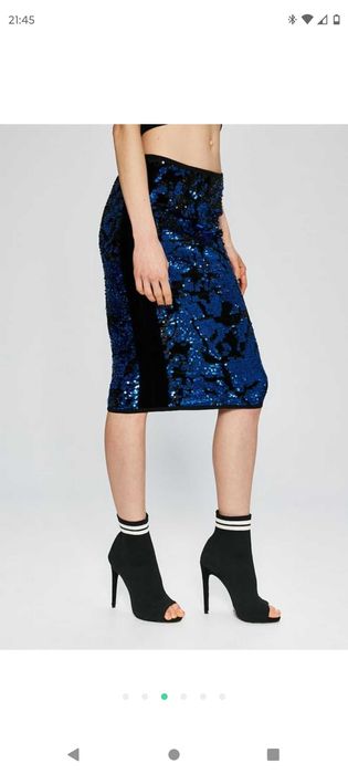 Новая юбка в пайетках  guess