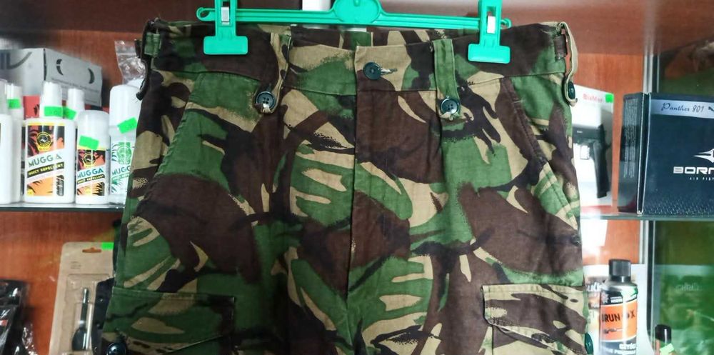 Spodnie Armia Brytyjska Trousers Combat DPM "Temperate" +podszewka r.74/90 pas 90