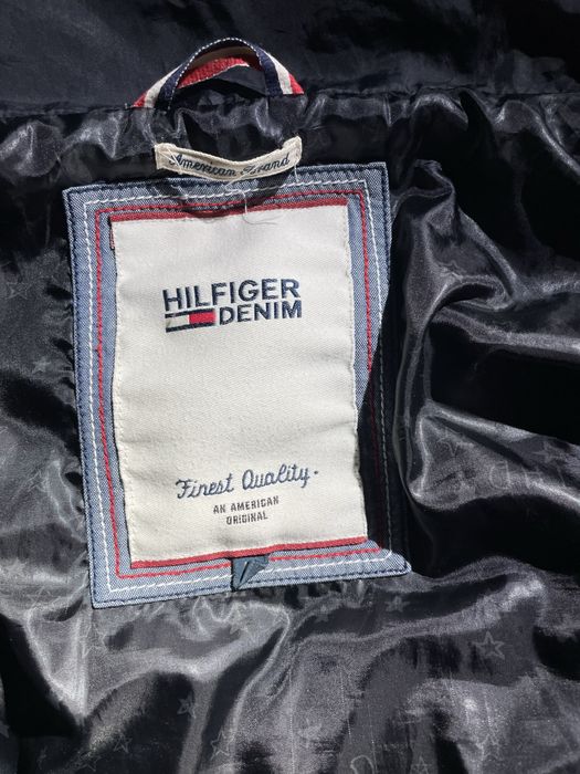 Куртка Tommy Hilfiger Denim оригинал, зимняя, без капюшона