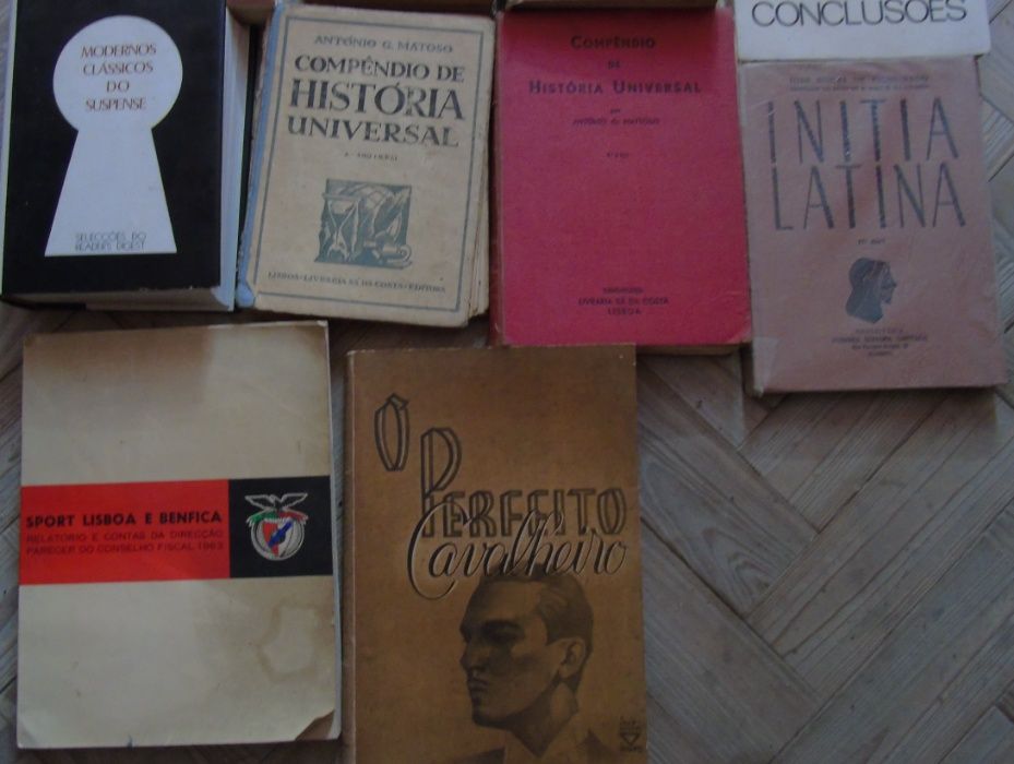 Livros antigos vários