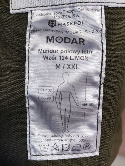 Mundur letni M/XXL -1
