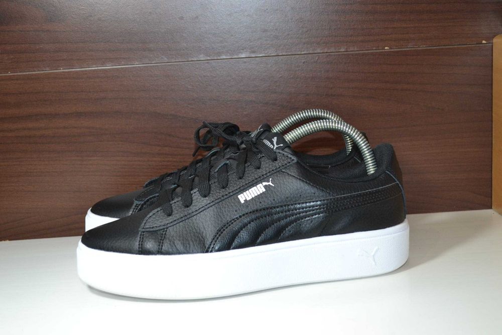 puma vikky stacked l 40р кроссовки сникерсы кожаные оригинал