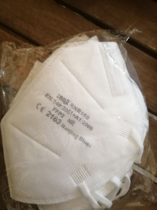 Lote 9 máscaras FFP2 novas