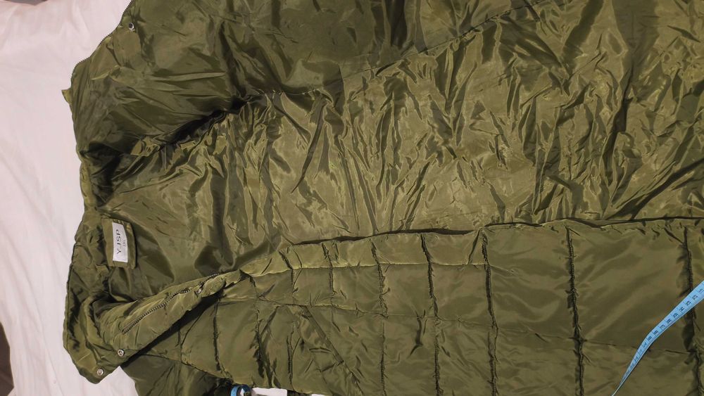 Płaszcz damski zielona