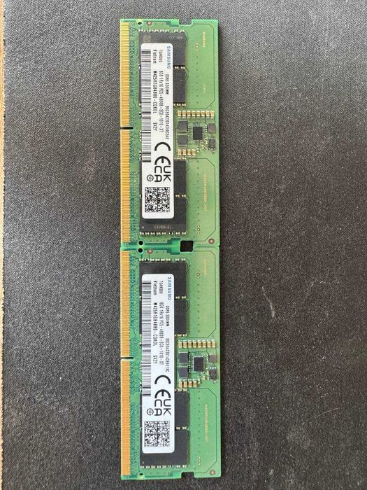 Оперативна память Samsung SO-DIMM DDR5 4800 MHz 2 планки по 8 gb
