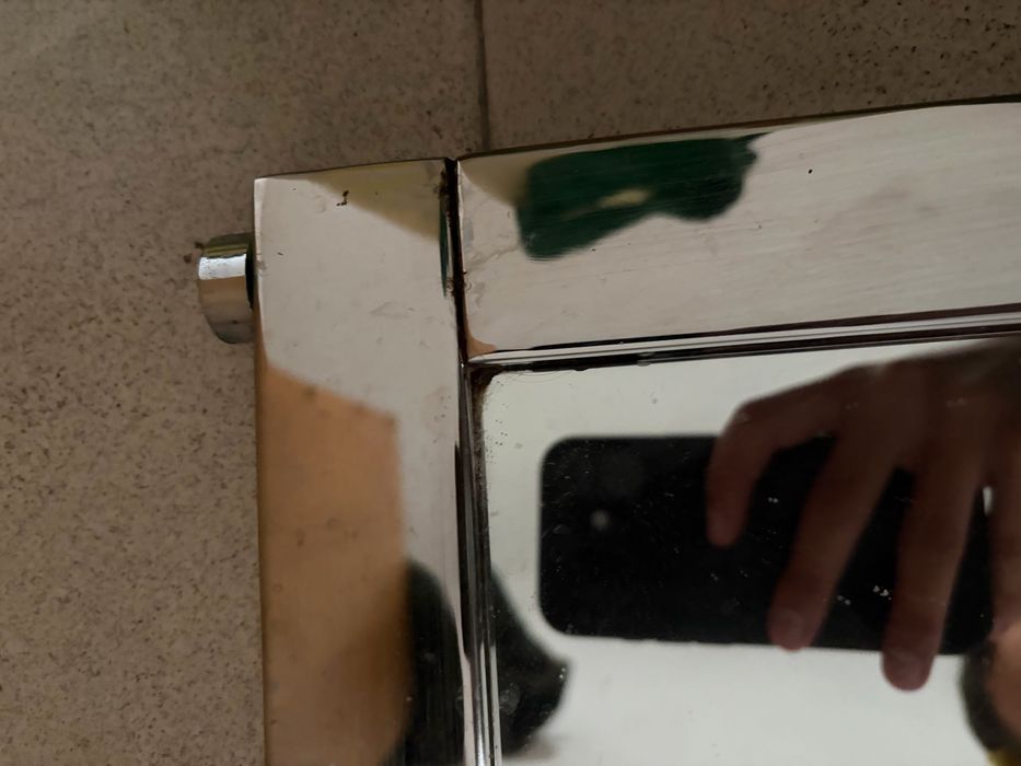 Espelho metalizado retangular