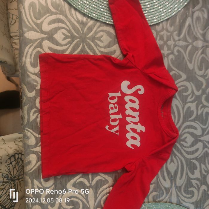 Bluzeczka świąteczna 1-3 M unisex