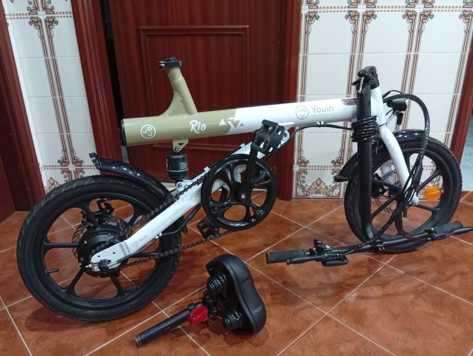 Bicicleta elétrica youin rio